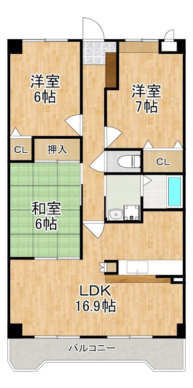 グレースコート恋の窪 間取り