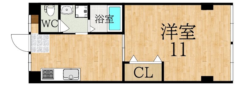 １６センビル 間取り図