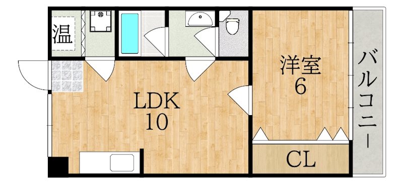 マンションヒライ 間取り図