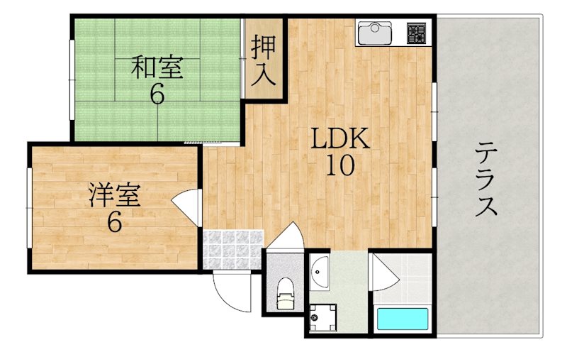 メゾン青和 間取り図