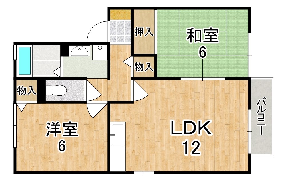 グリーンコートⅡ 間取り図