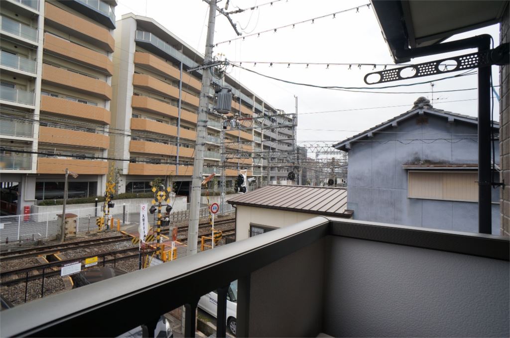 グランドゥール西大寺 ベランダ