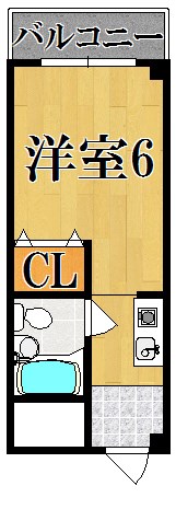 三芳ビル 205号室 間取り