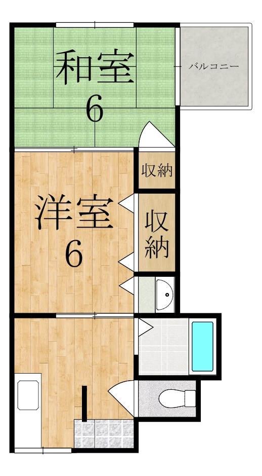 オルボス壱分 間取り図