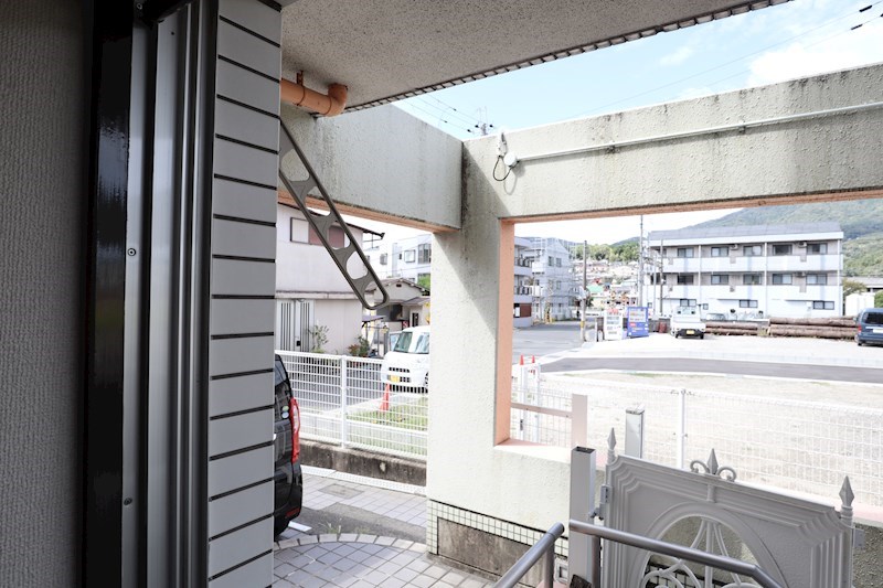 友喜マンション ベランダ