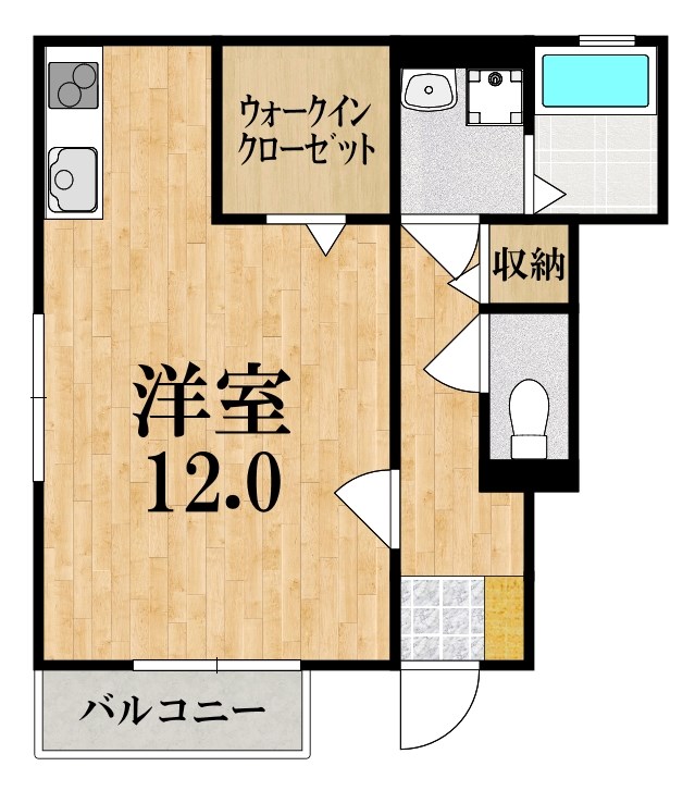 ビベール 間取り図