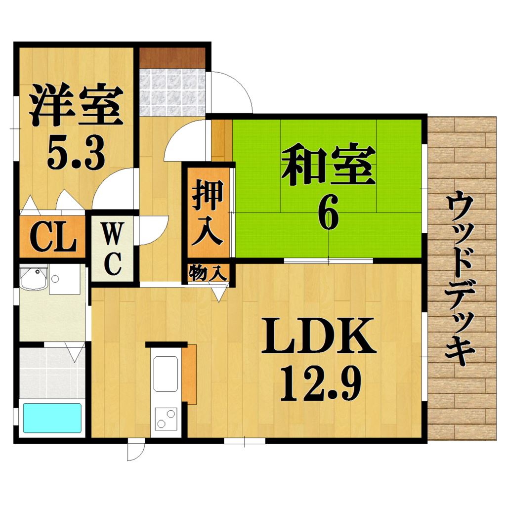 プリムローズ１番館 間取り