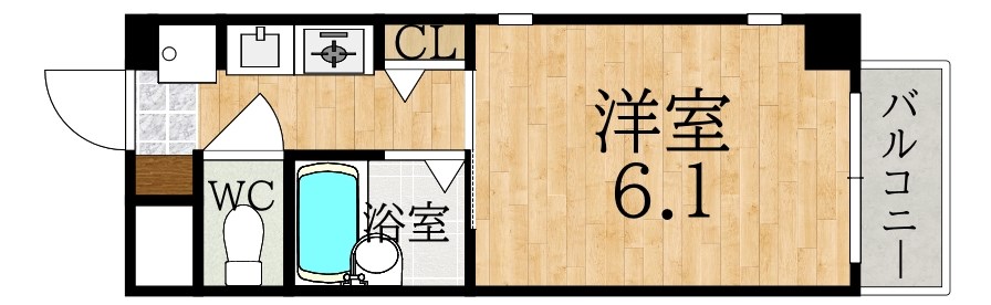 オーキッドあやめ池 間取り図