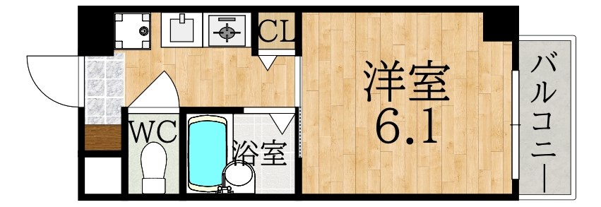 オーキッドあやめ池 間取り図