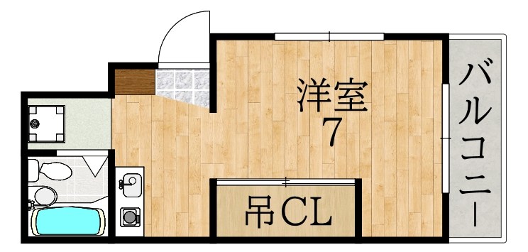 サンレイディアンスｏｋｕｄａ 403号室 間取り