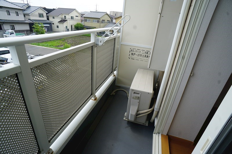 カモミール・西大寺Ｂ ベランダ
