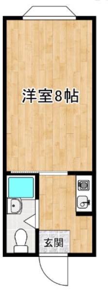 ジャンギャバン新大宮 212号室 間取り