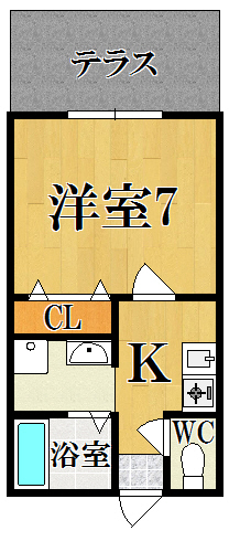 サイプレスコート 間取り図