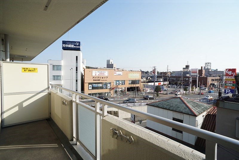 アドレ参番館 ベランダ