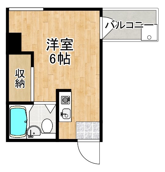 シティロイヤルＪＲ奈良 801号室 間取り