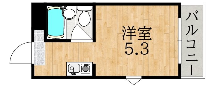 アイリスハイツ 205号室 間取り