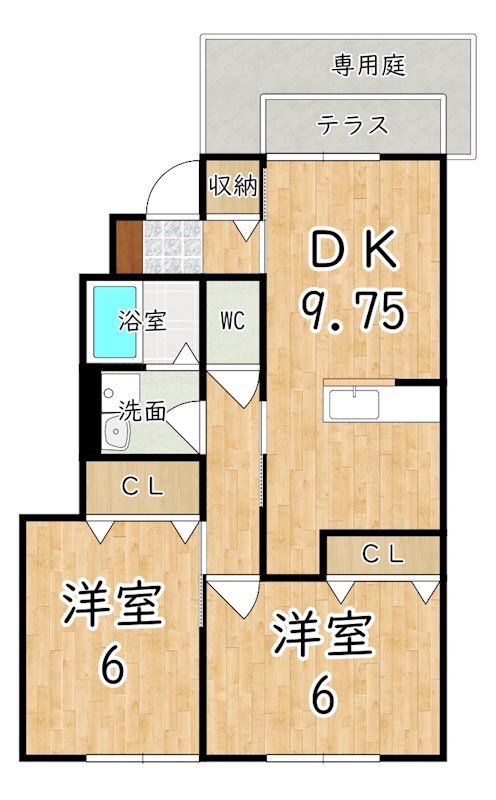 ル　ヴェール 間取り図