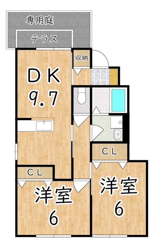 ル　ヴェール 間取り図