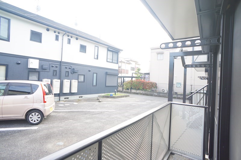 ハイツ池田Ｆ棟 ベランダ