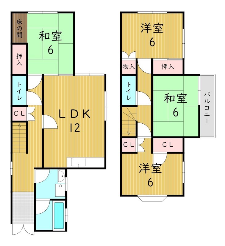 広陵町平尾戸建 間取り