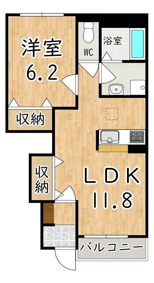 グリーンステージ 間取り図