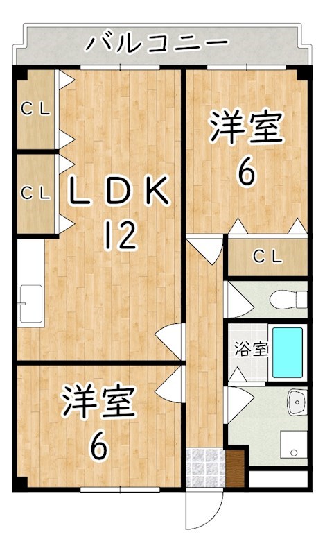 サンモール 間取り図