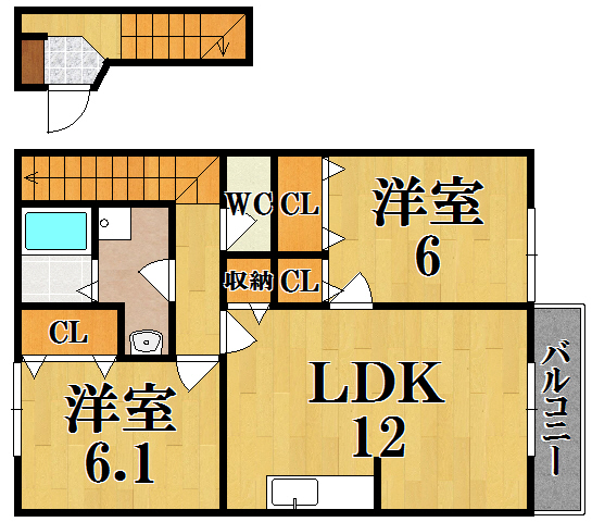 サンクレスト 間取り図