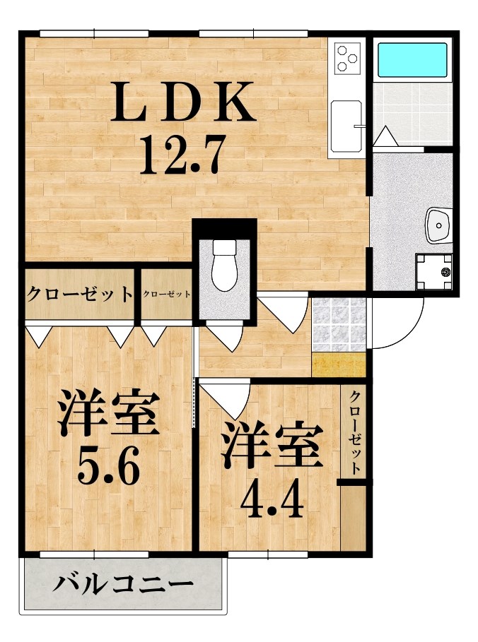 三央ハイツ 間取り図