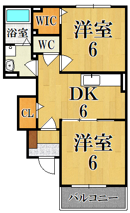 サン　ローレル 間取り図