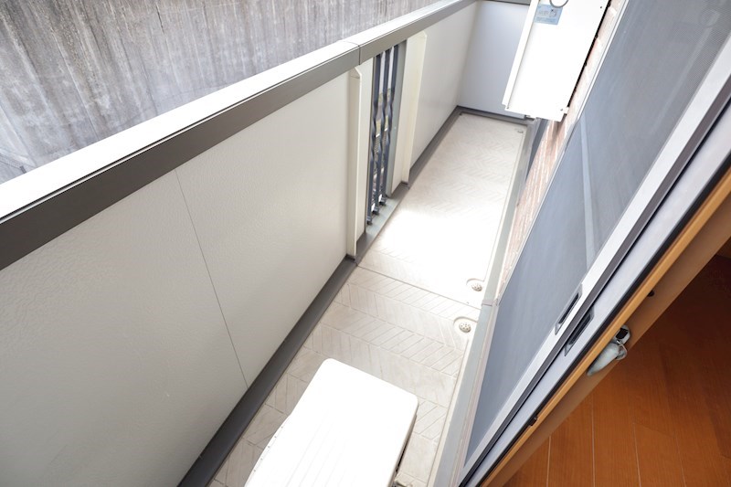 ルミエール南生駒Ⅲ ベランダ