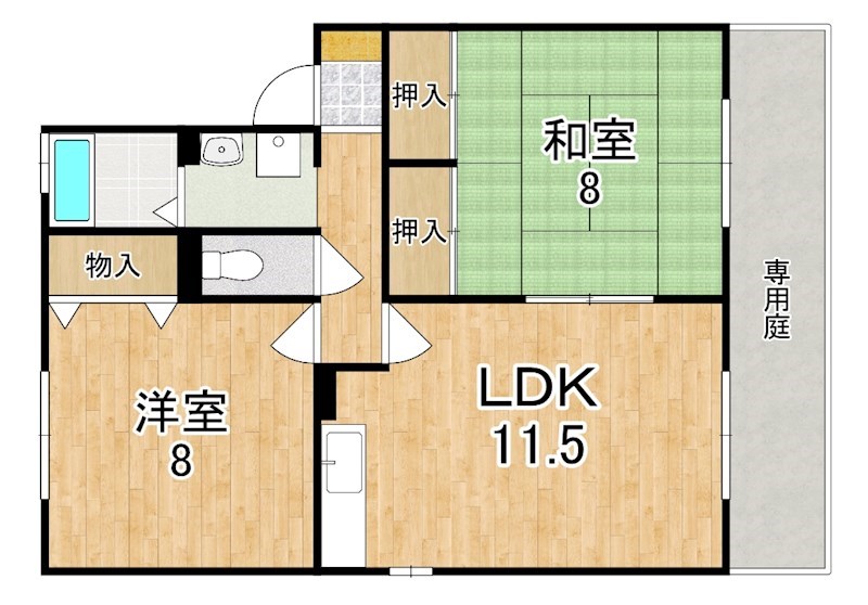 ソシアＡ棟 間取り