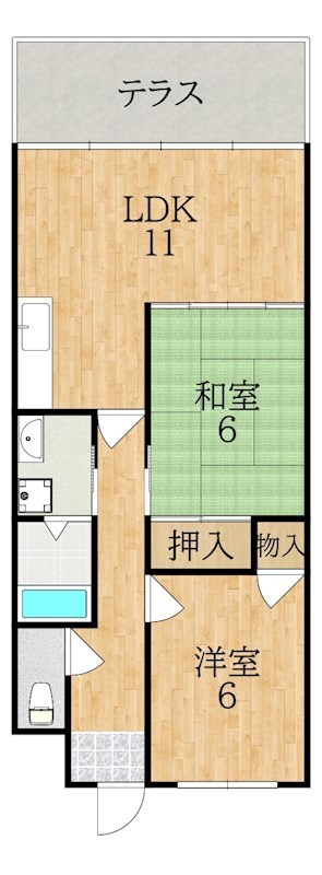 ウェルネスイトーピアステージⅤ 間取り図