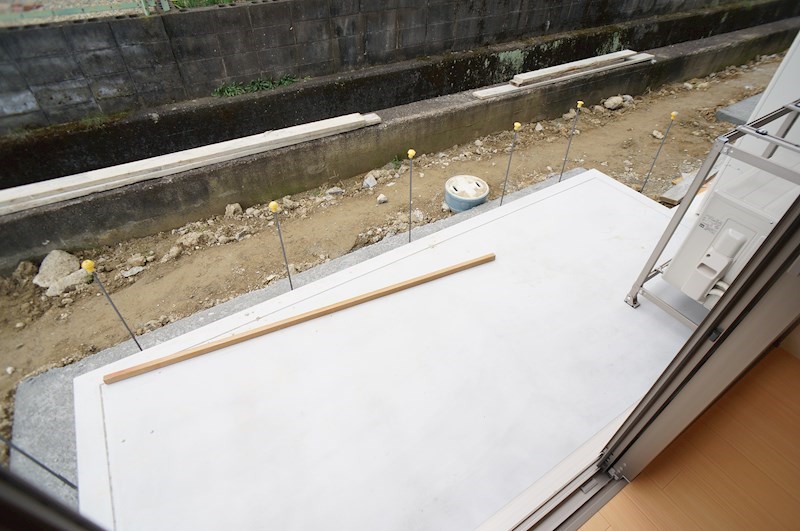 シャーメゾン　クレストＢ ベランダ