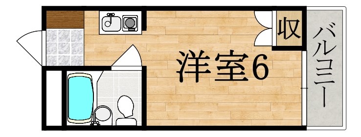ランドヒルＰａｒｔⅢ 105号室 間取り