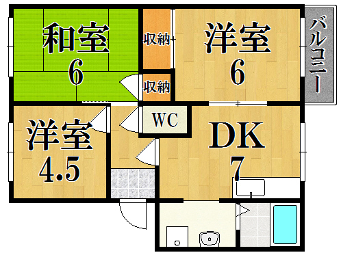 フレグランス 間取り図