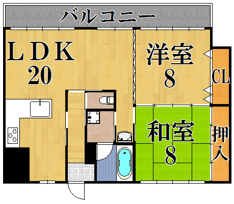 グレイス奥山 間取り図