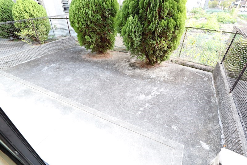 ラークハイムⅡ ベランダ