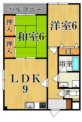 八尾マンション 間取り図