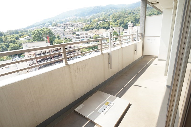 ネバーランド生駒駅前 ベランダ