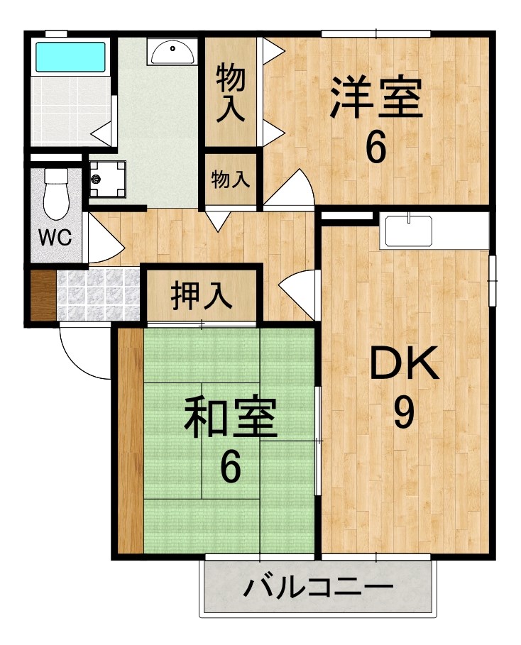 プルミエールＣ棟 間取り図