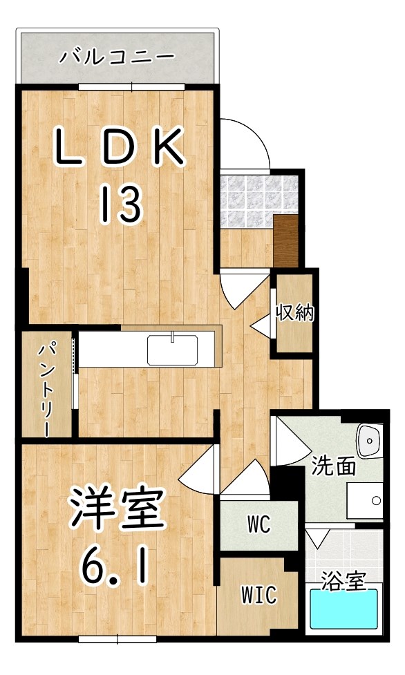 アルモニーメゾン 間取り図