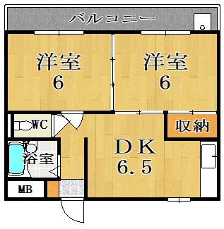 新大宮タカハシ荘 間取り図