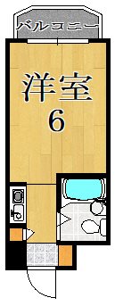 デアイマンション 301号室 間取り