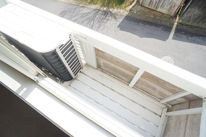 ド・リーデル ベランダ