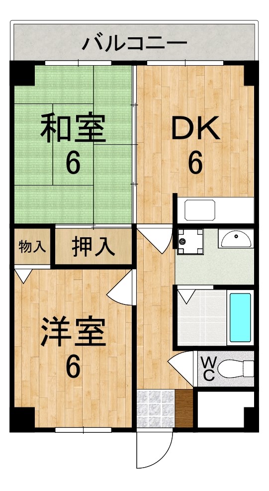 グランリビエール 間取り図