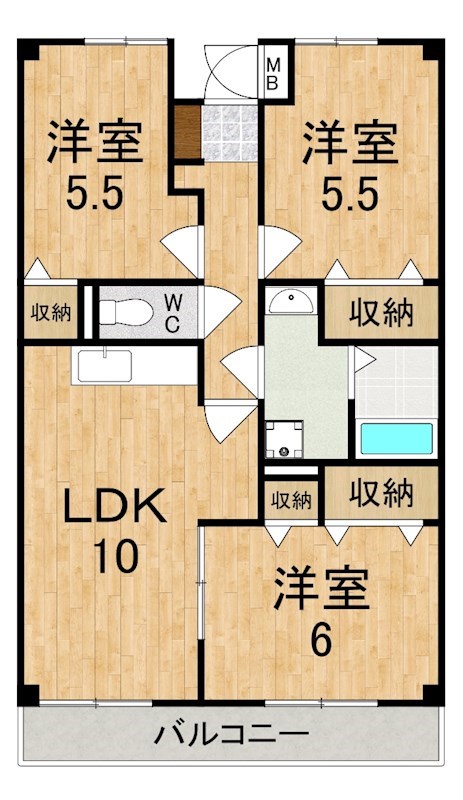 フロレスタ 間取り図