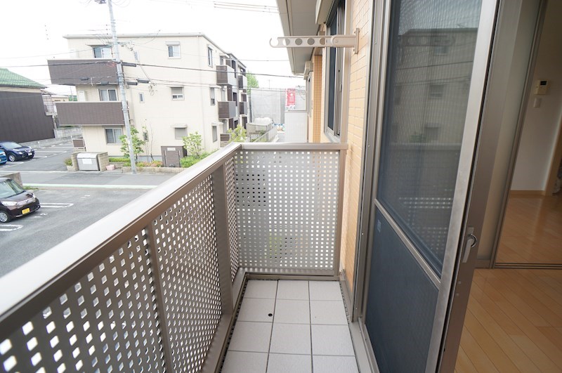 ベルメゾン市役所東Ｂ ベランダ