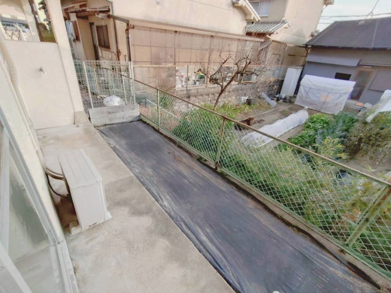 ツクモハイツ ベランダ