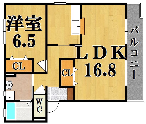 グランアベニュー真美Ｂ 間取り