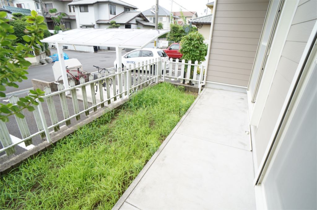 グランアベニュー真美Ｂ ベランダ